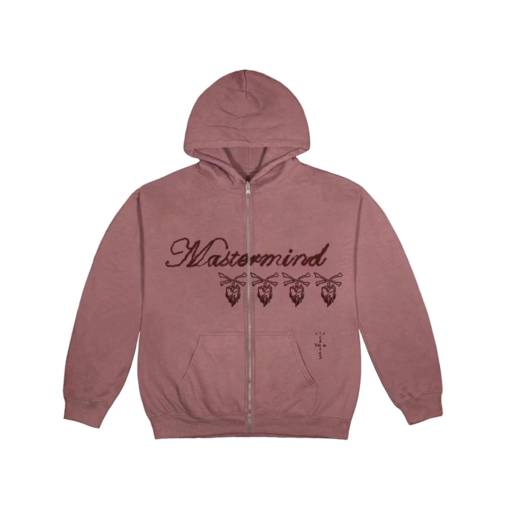 Travis Scott Cactus Jack For Mastermind Skull Zip Up Hoodie - Hype World