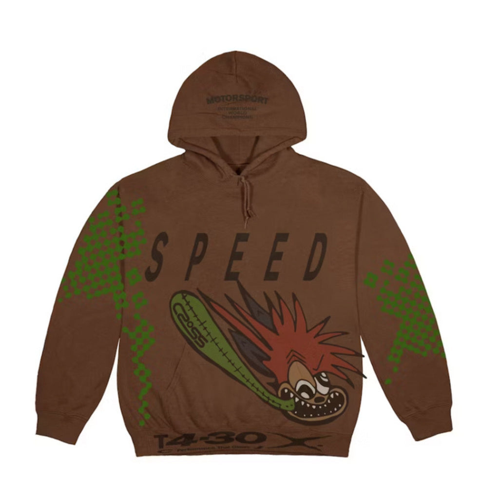 Travis Scott Cactus Jack Speed Hoodie "Brown" - Hype World