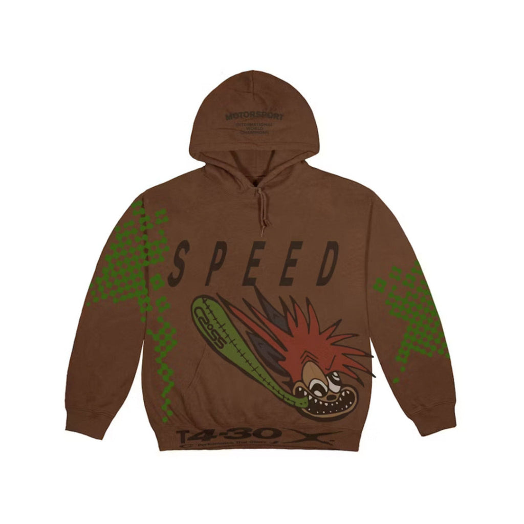 Travis Scott Cactus Jack Speed Hoodie "Brown" - Hype World