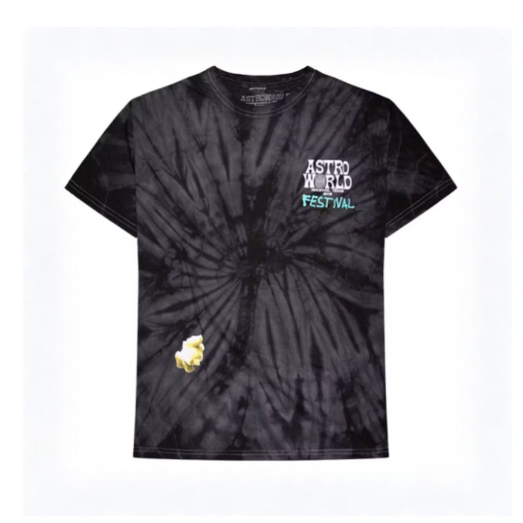 Travis Scott Festival Airbrush Tee Tie Dye - Hype World