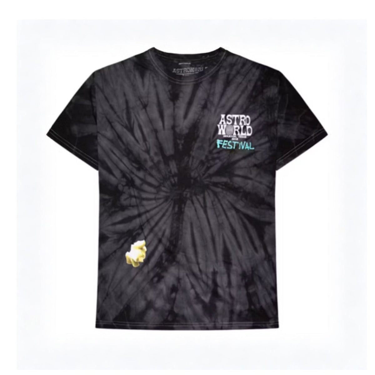 Travis Scott Festival Airbrush Tee Tie Dye - Hype World