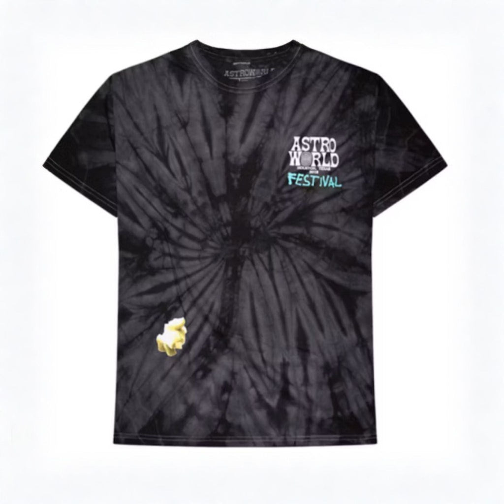 Travis Scott Festival Airbrush Tee Tie Dye - Hype World