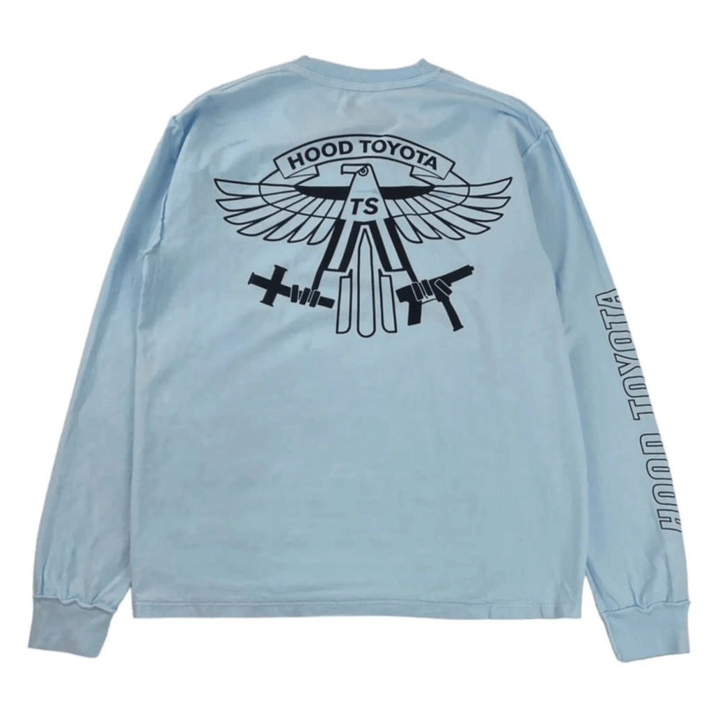 Travis Scott Hood Toyota Zip-Up “Light Blue” - Hype World