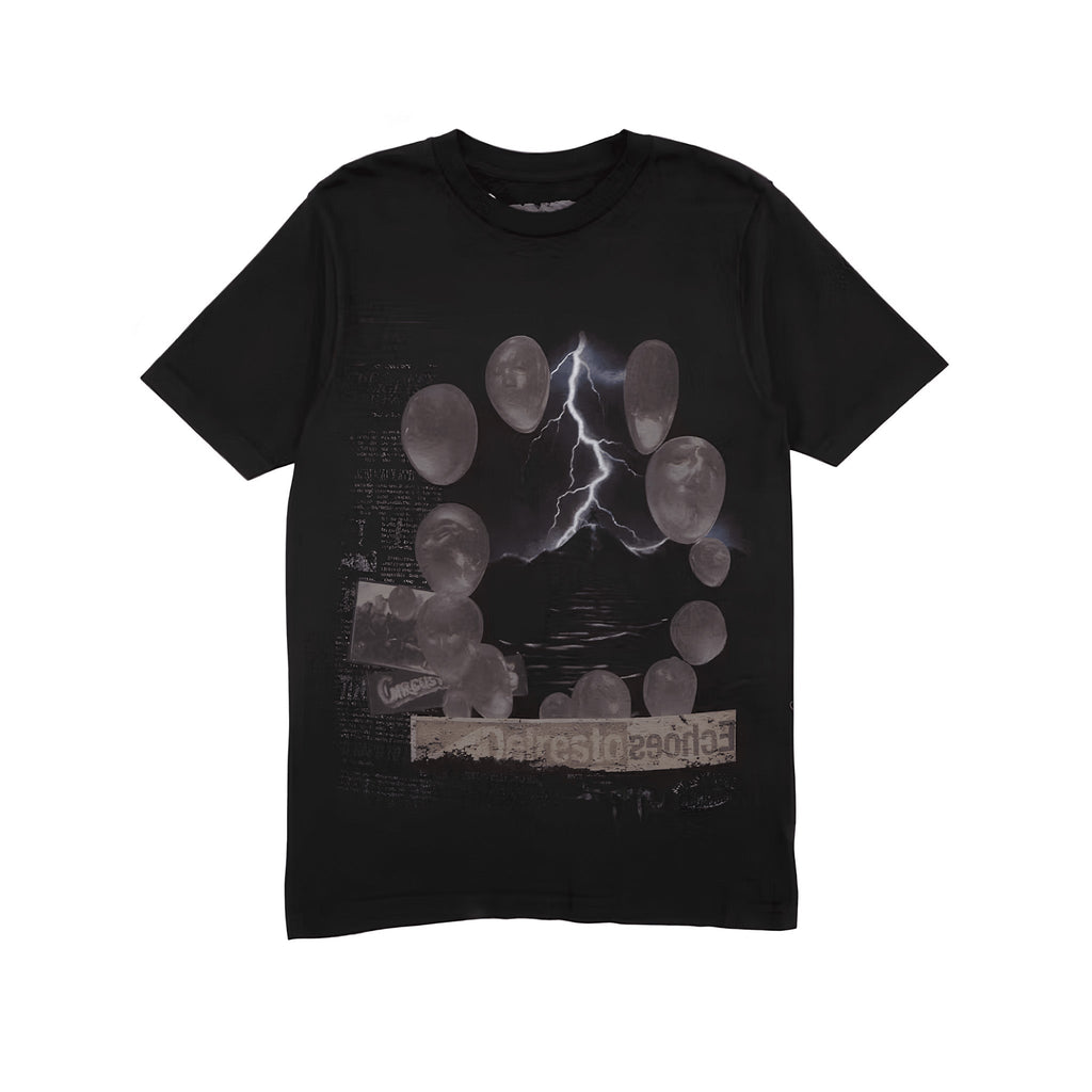 Travis Scott Utopia Echoes Circus Maximus Tee Black - Hype World