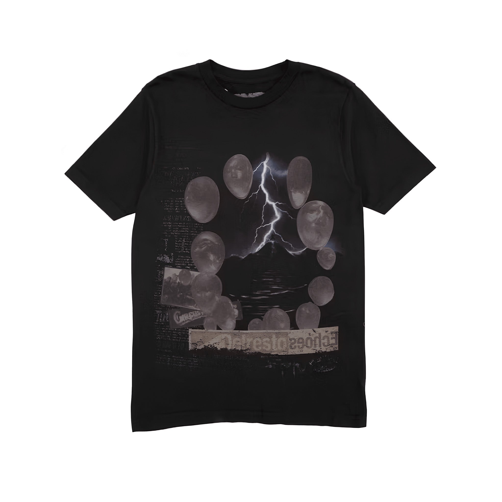 Travis Scott Utopia Echoes Circus Maximus Tee Black - Hype World