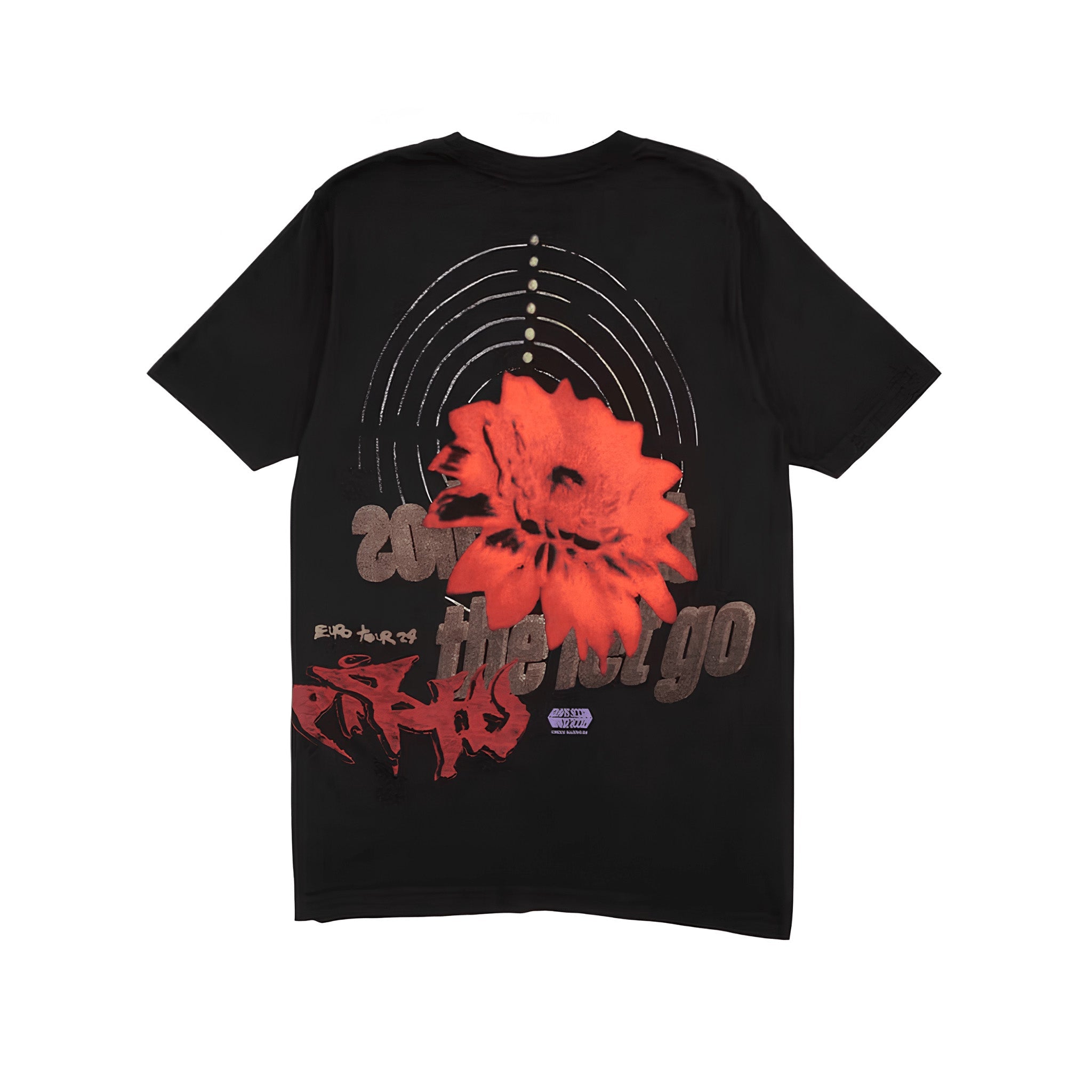 Travis Scott Utopia Echoes Circus Maximus Tee Black - Hype World