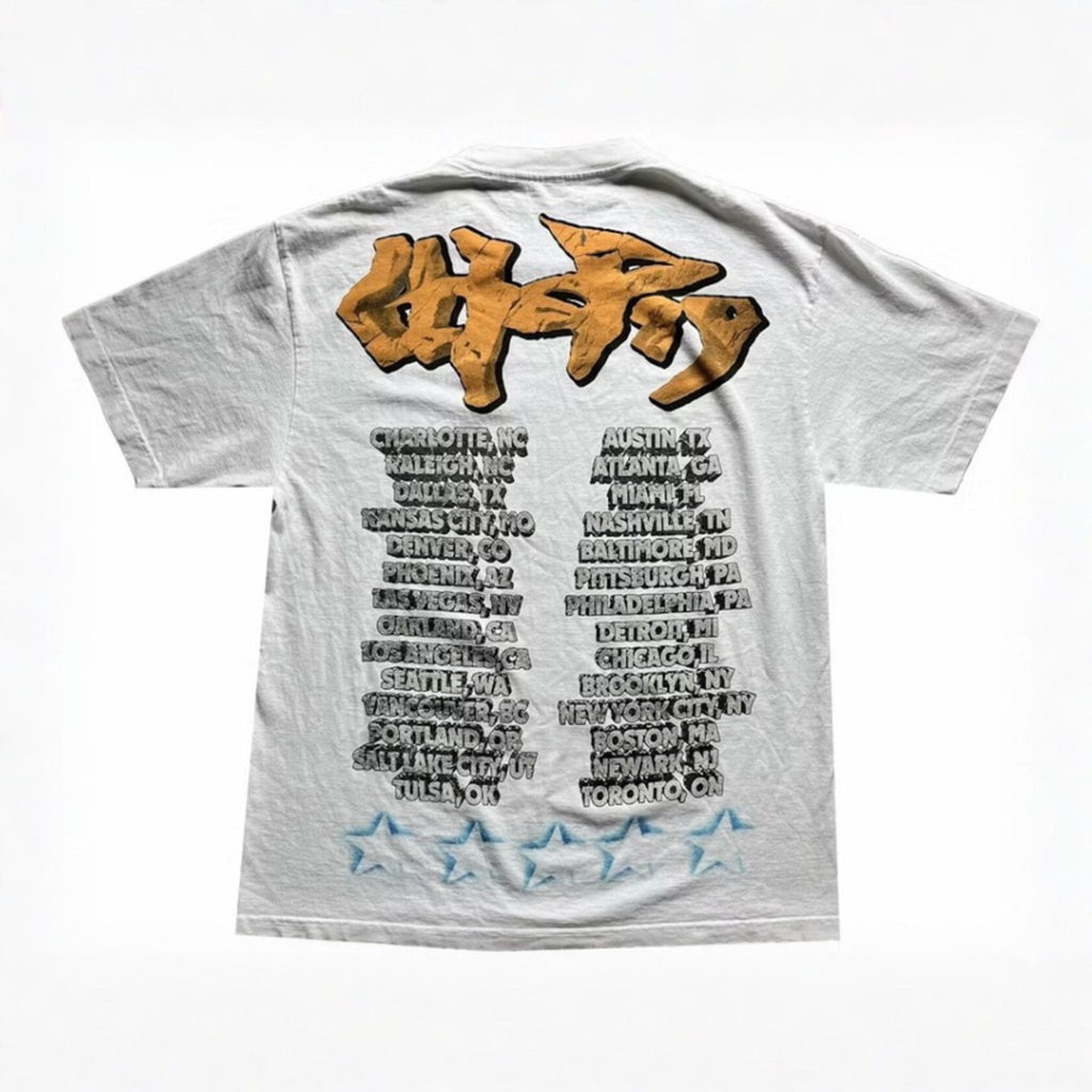 Travis Scott Utopia Tour Skitzo Circus Maximus Tee White - Hype World
