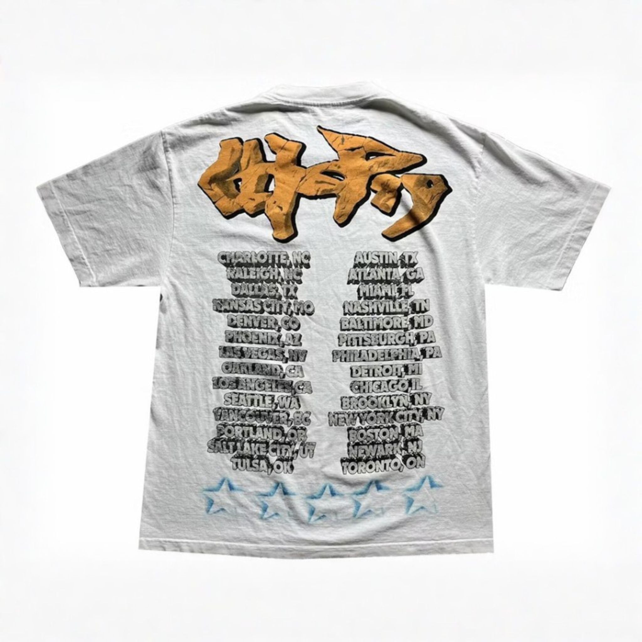 Travis Scott Utopia Tour Skitzo Circus Maximus Tee White - Hype World