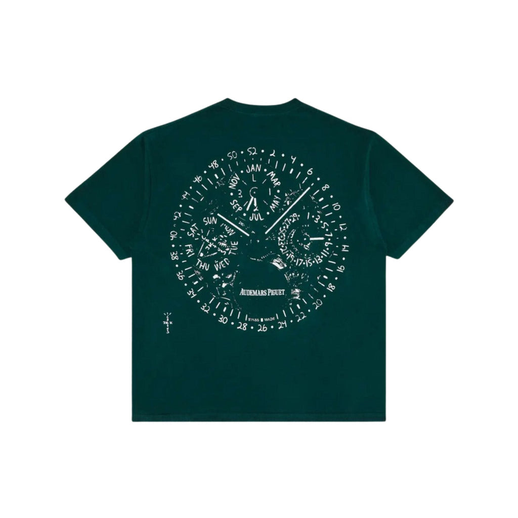 Travis Scott x Audemars Piguet Watch Face Tee 'Green' - Hype World