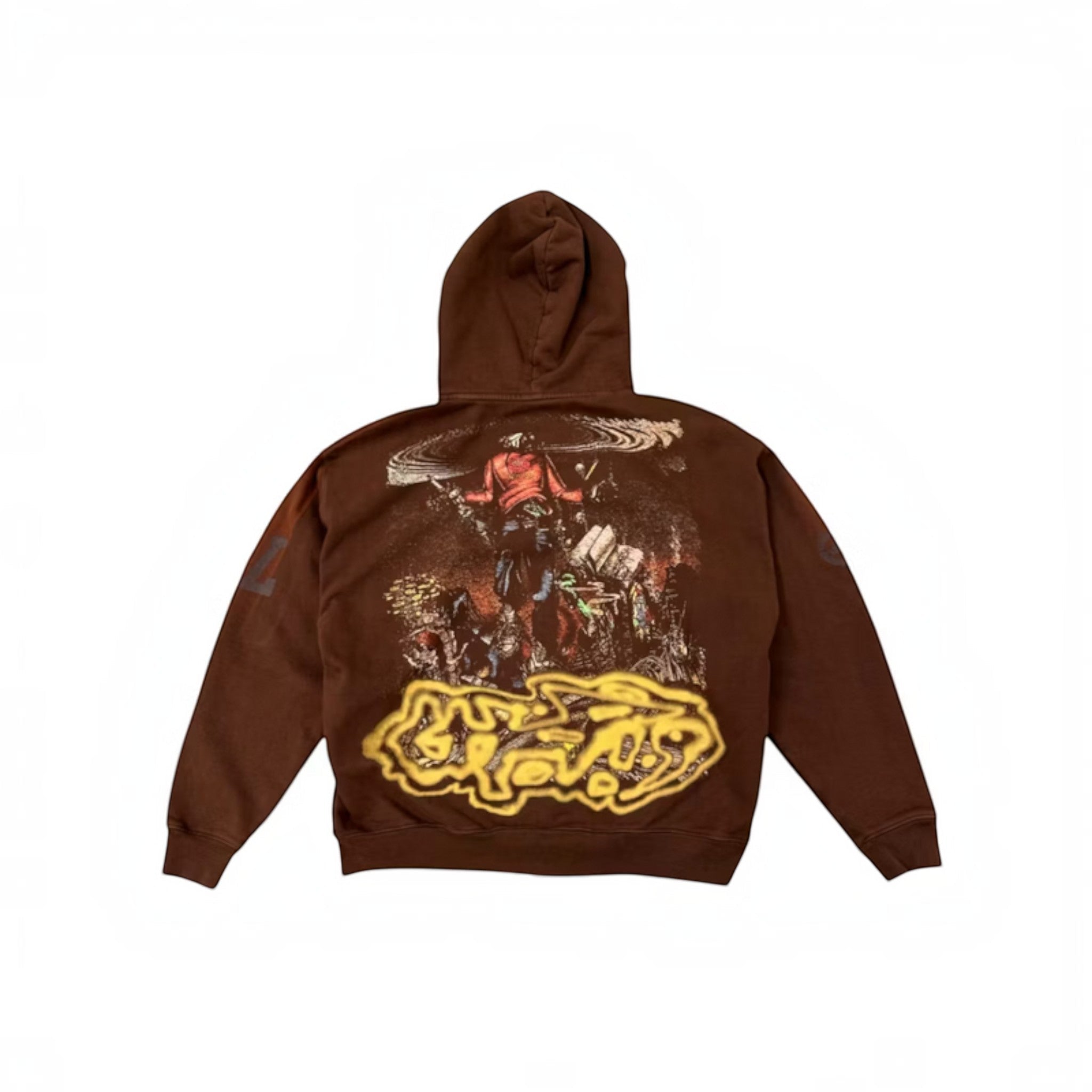 Travis Scott x Ecko Maintaining Zip Hoodie "Brown" - Hype World