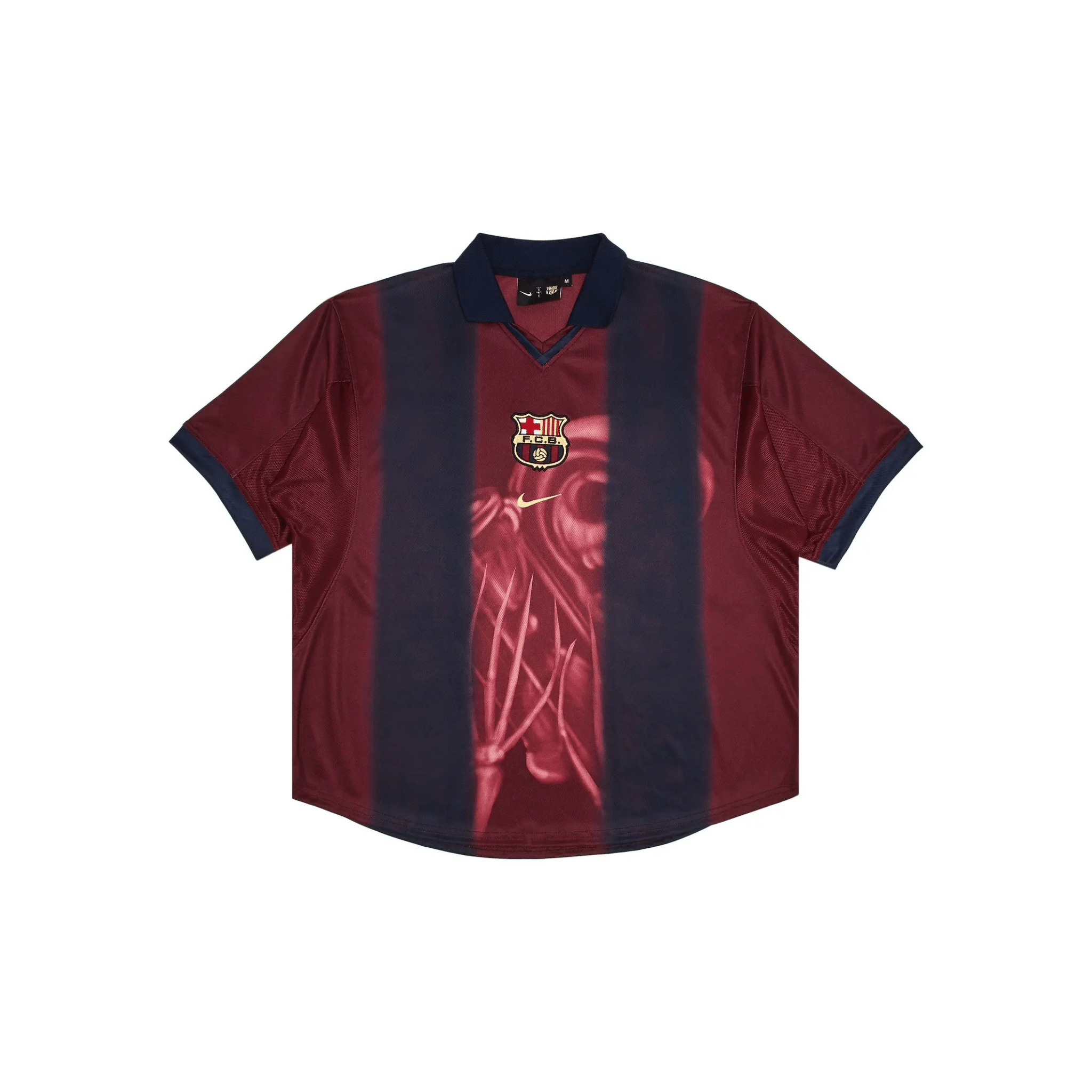 Travis Scott x Nike x FC Barcelona Retro 2000/01 Home Skeleton Jersey - Hype World