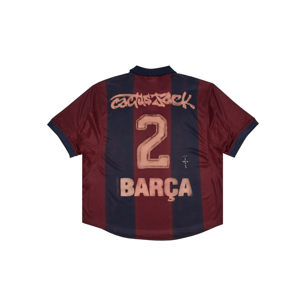 Travis Scott x Nike x FC Barcelona Retro 2000/01 Home Skeleton Jersey - Hype World