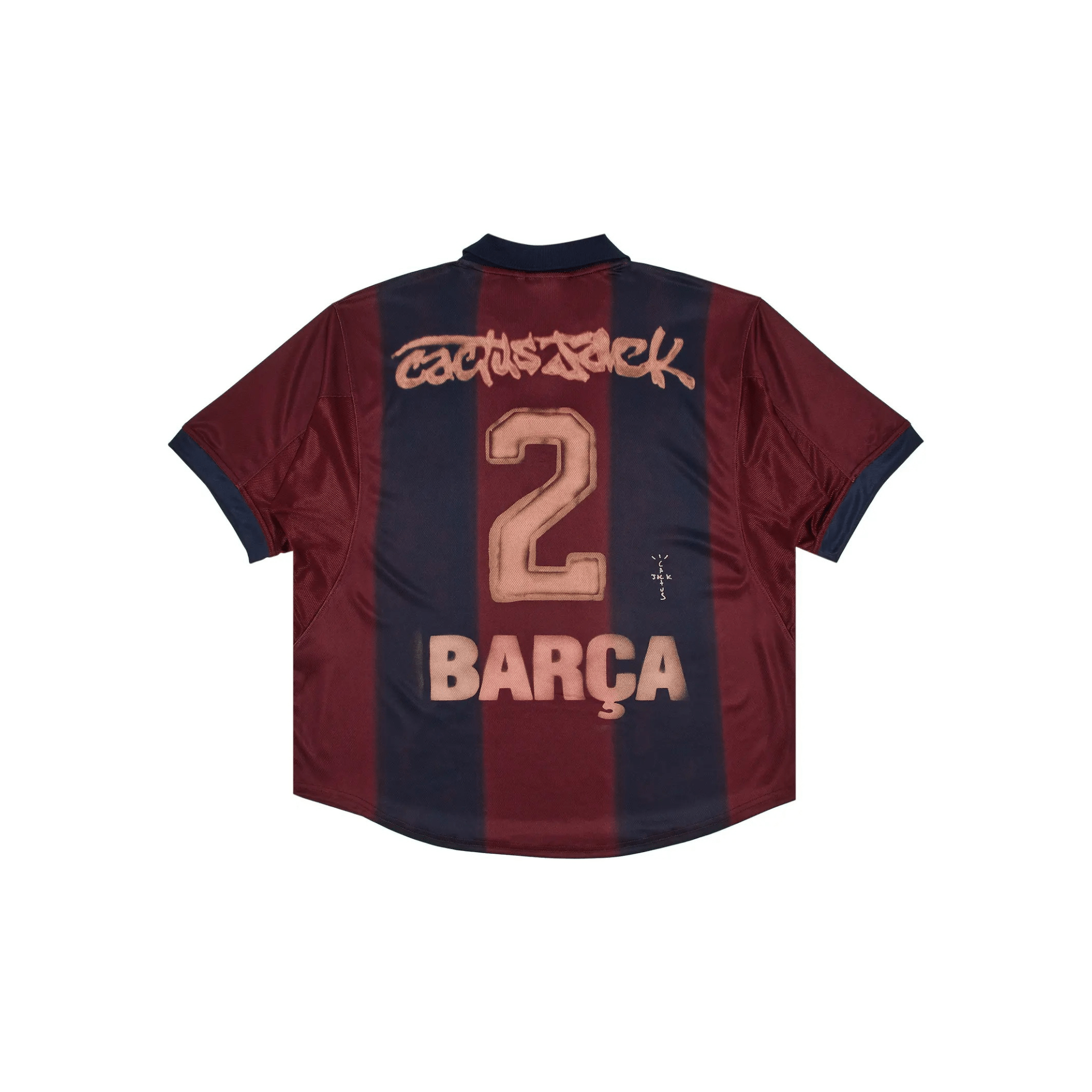 Travis Scott x Nike x FC Barcelona Retro 2000/01 Home Skeleton Jersey - Hype World