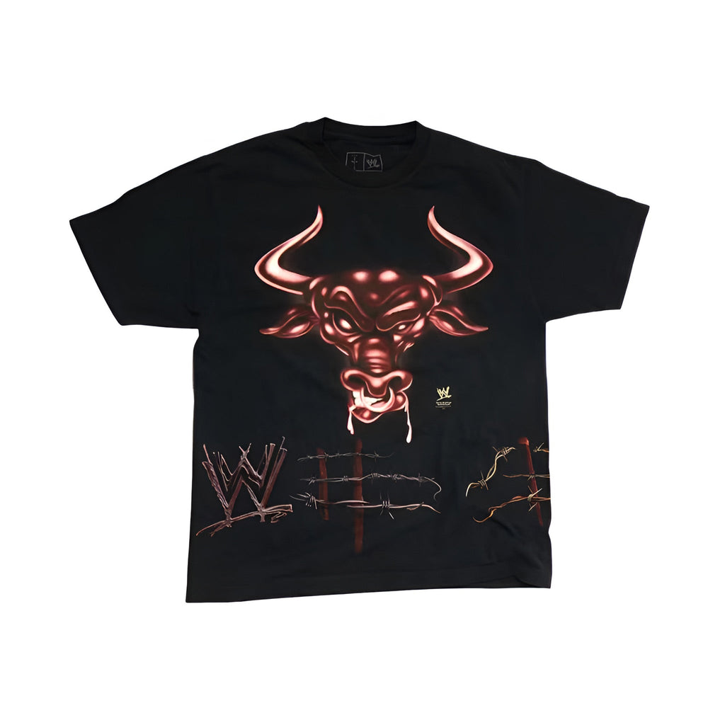 Travis Scott x WWE Know Your Role The Rock Tee "Black" - Hype World