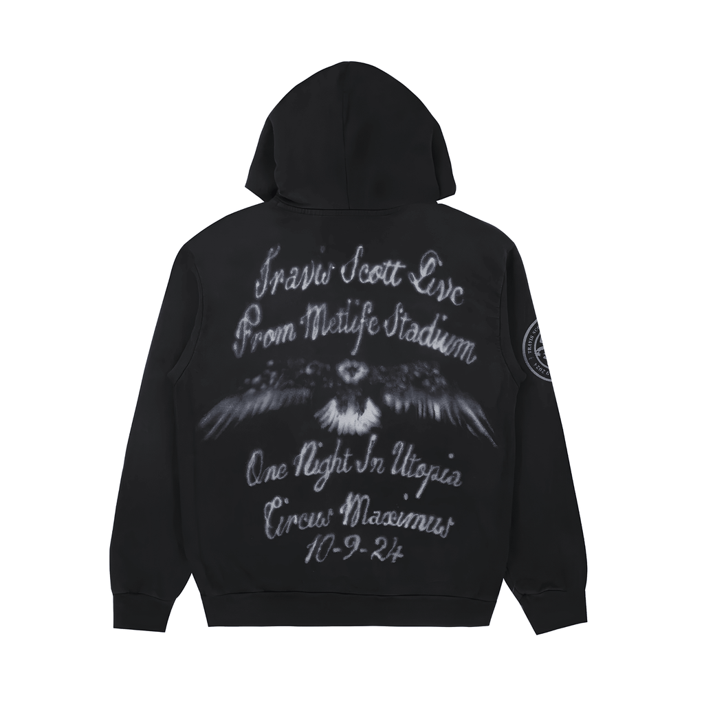 Travis Scott Zip Up Hoodie Metlife “Liberty” - Hype World