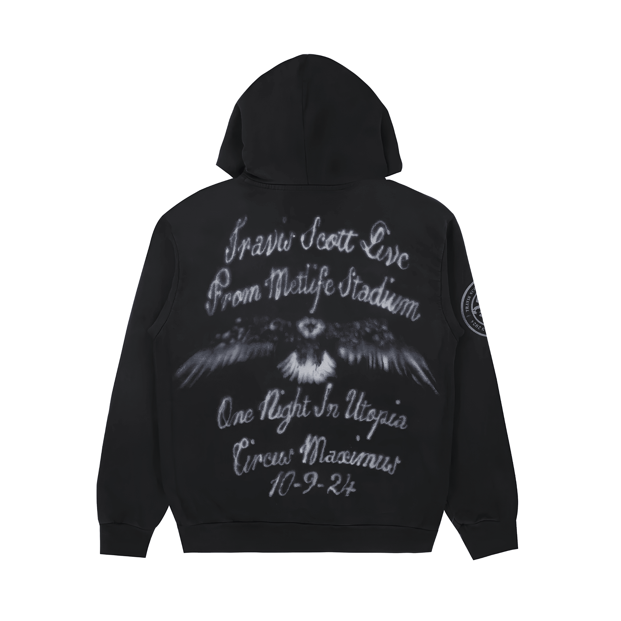 Travis Scott Zip Up Hoodie Metlife “Liberty” - Hype World