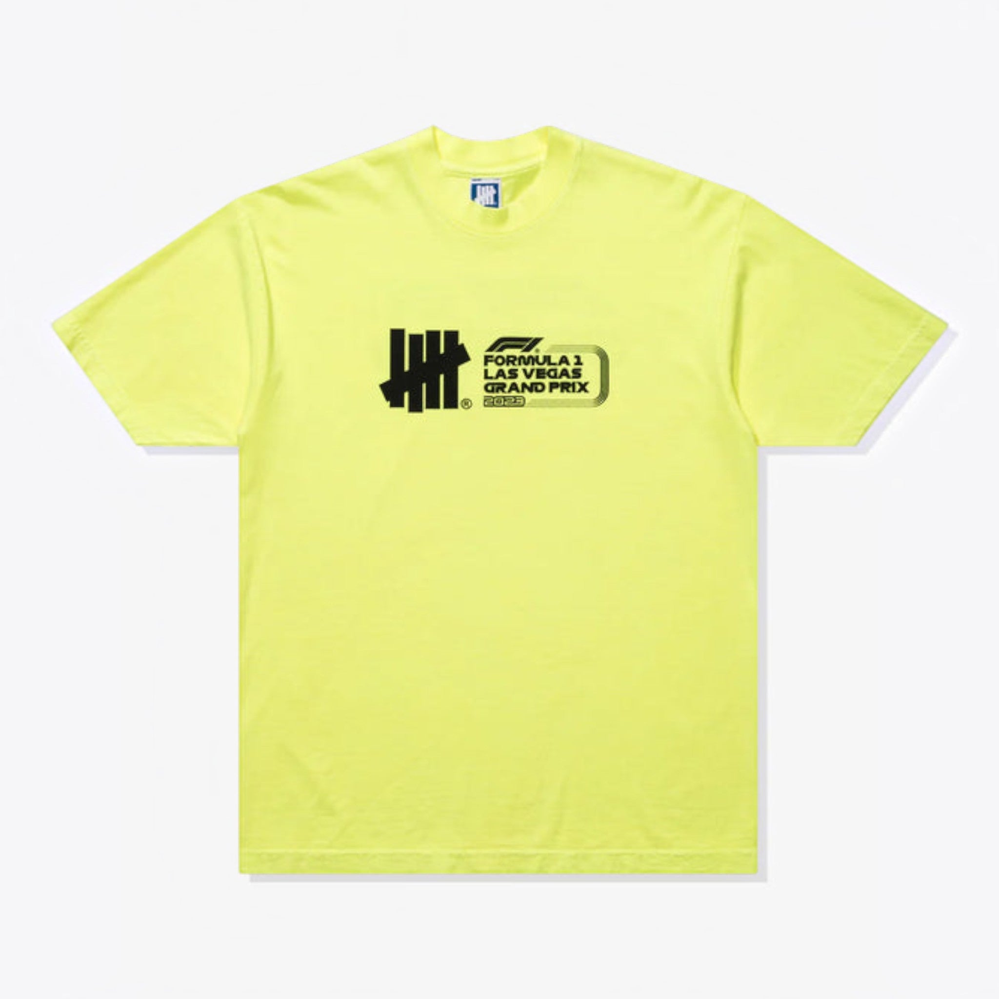 Undefeated X F1 LVGP Logo S/S Tee Neon Yellow - Hype World