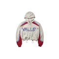 Vale Dreams "Rocket" Zip-Up Hooded Sweatshirt Off White - Hype World