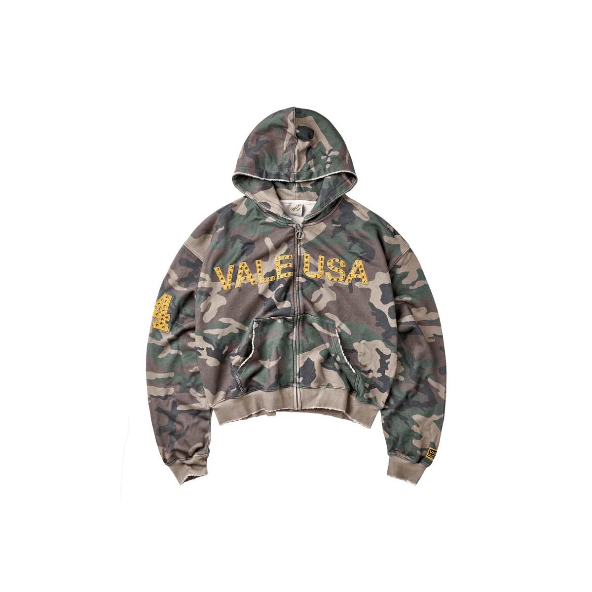Vale Forever Camo Zip Up 'Olive' - Hype World
