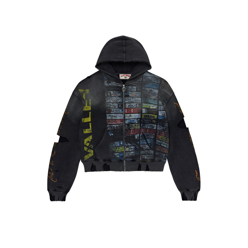 Vale Forever Glitch Zip Up Hoodie - Hype World