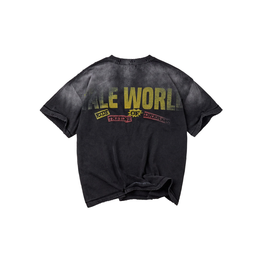 Vale Forever Newspaper Tee Black - Hype World