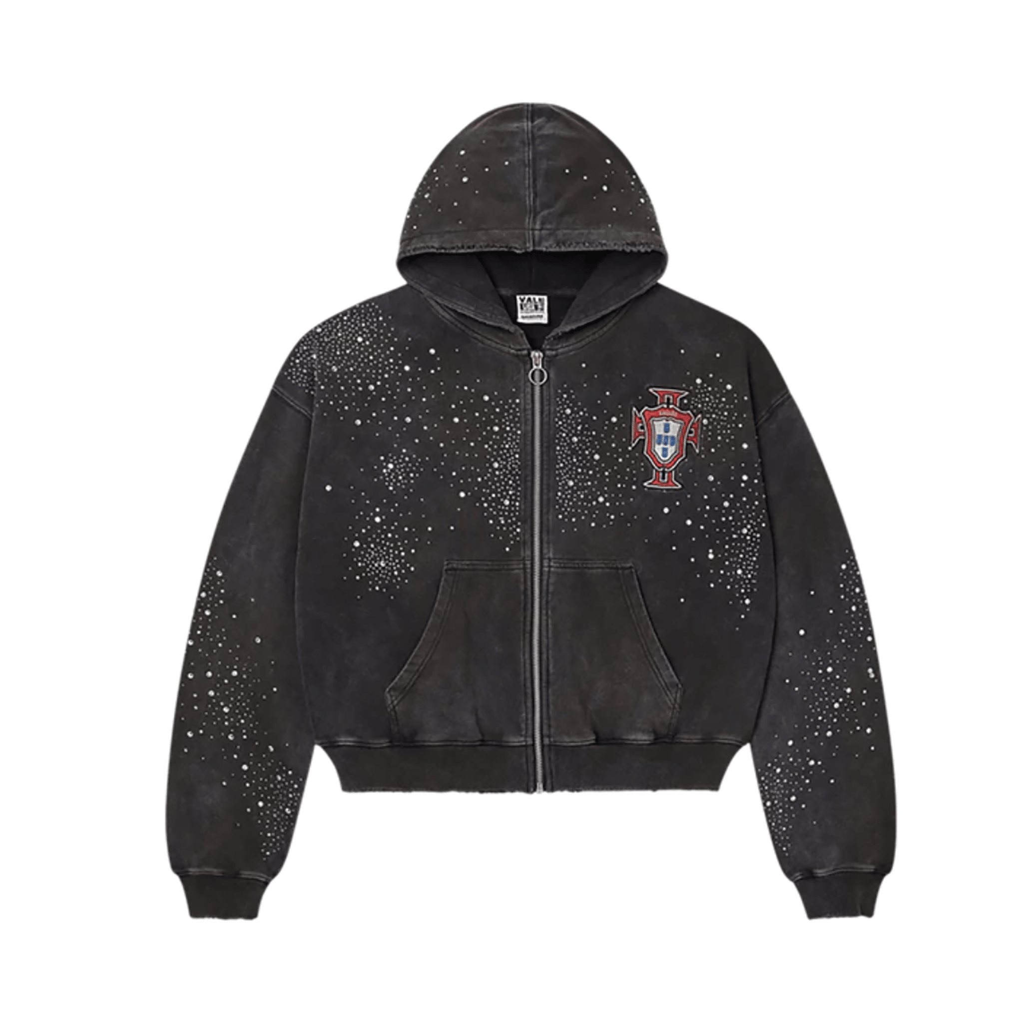 Vale Forever Pluto Clutered Zip Up Hoodie Black - Hype World