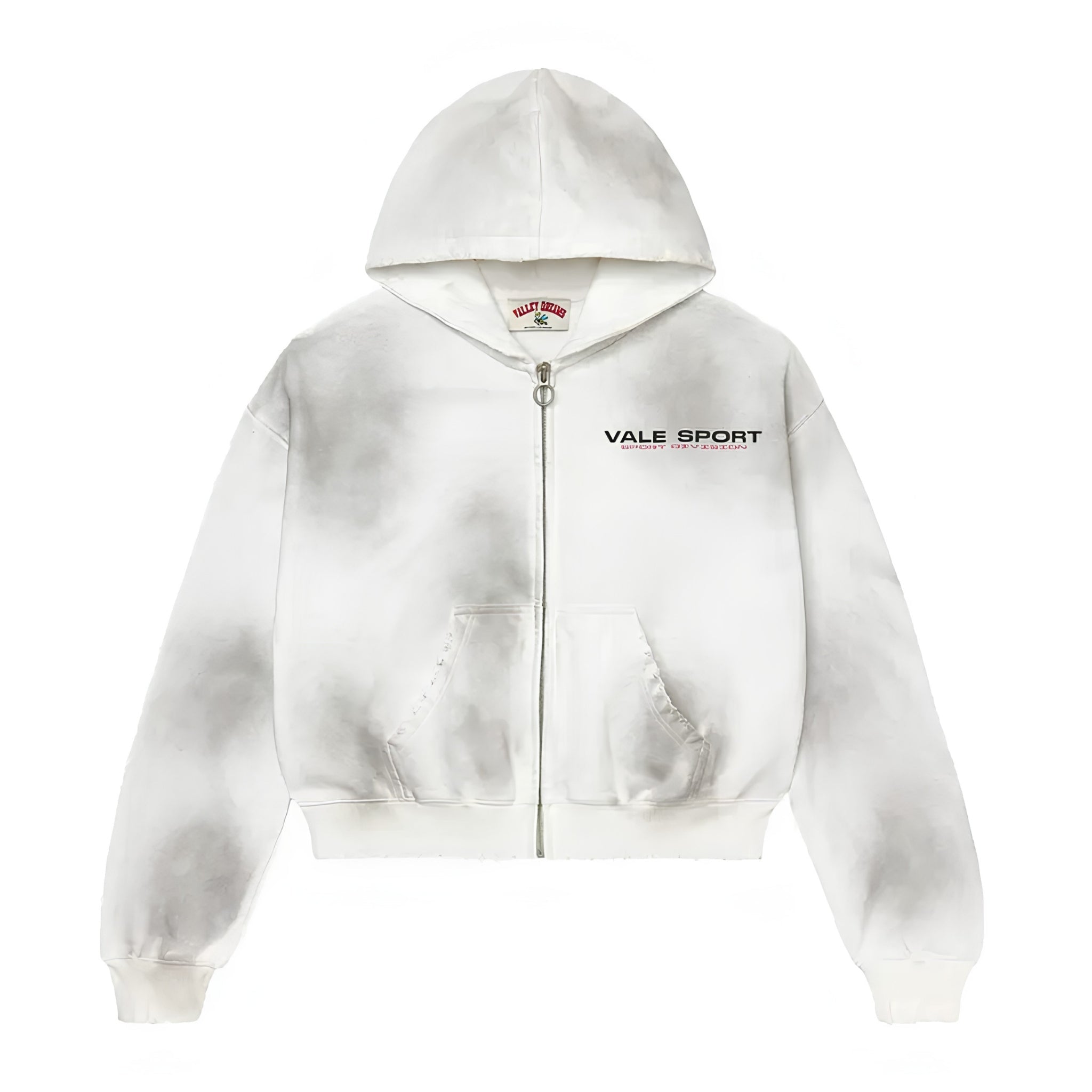 Vale Forever Staple Zip Up 'White' - Hype World