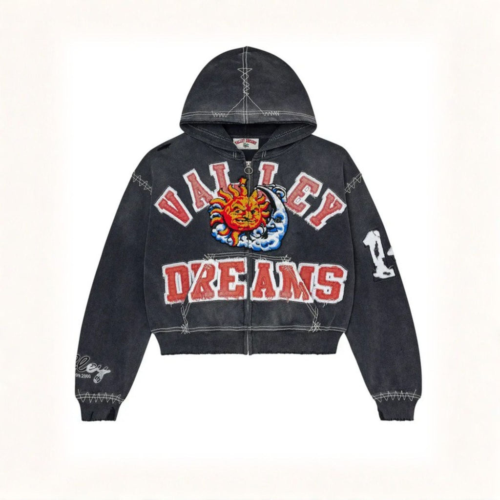 Vale Forever Sunny Zip Up 'Black' - Hype World