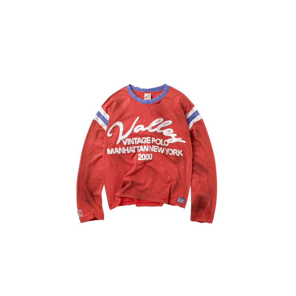 Vale Forever Vintage Jersey Long Sleeve (Red) - Hype World
