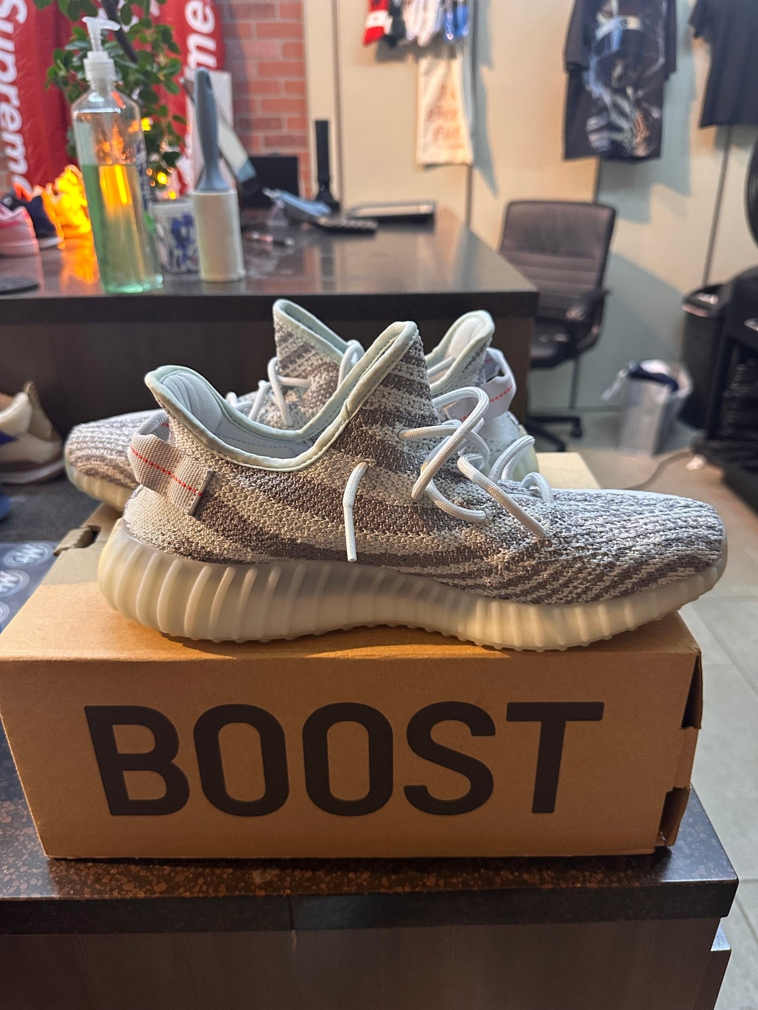 Yeezy 350 "Blue Tint" Tried On - Hype World