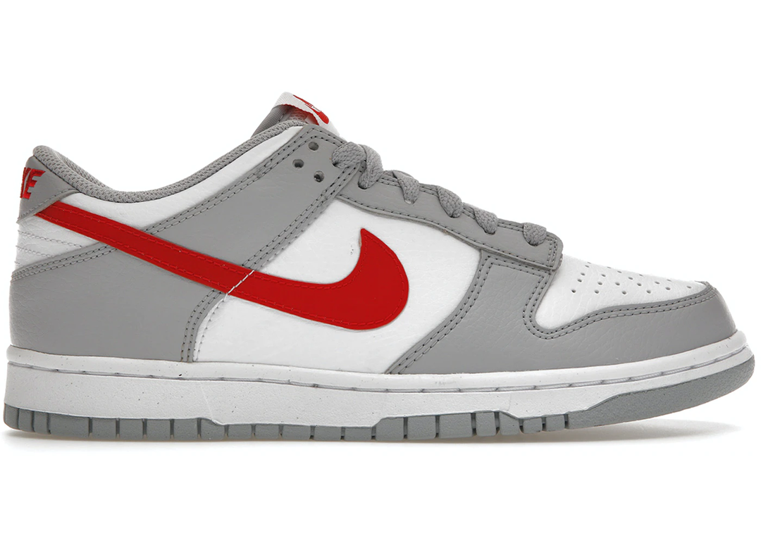 Nike Dunk Low "White Grey Red" GS