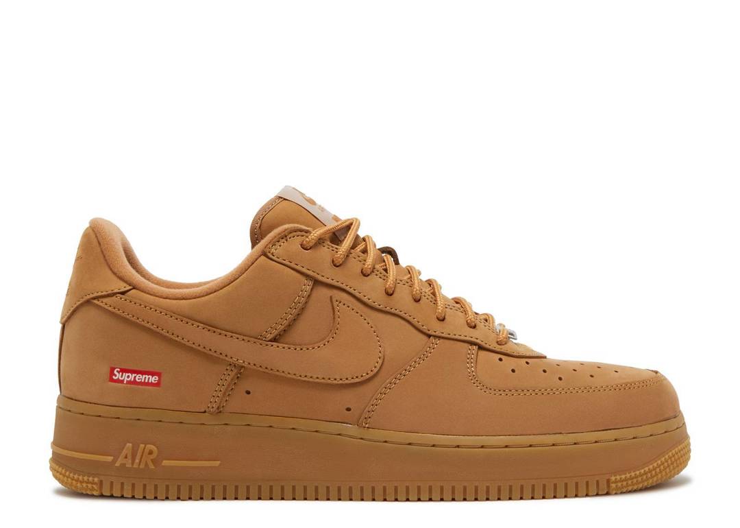 Nike X Supreme Air Force 1 Low "Wheat"