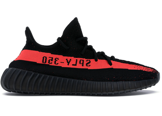 Yeezy 350 V2 "Core Black Red"