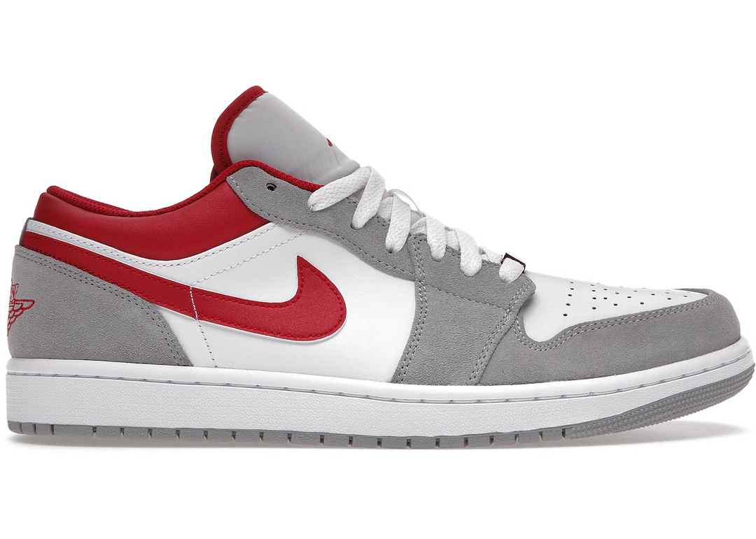 Jordan 1 Low SE "Light Smoke Grey Gym Red"