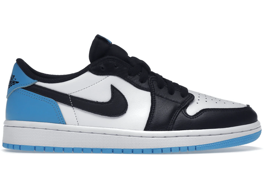 Jordan 1 Low "Black Dark Powder Blue"