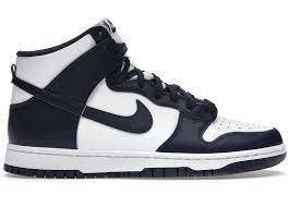 Nike Dunk High "White Midnight Navy"