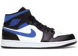 Jordan 1 Mid “Black Racer Blue”